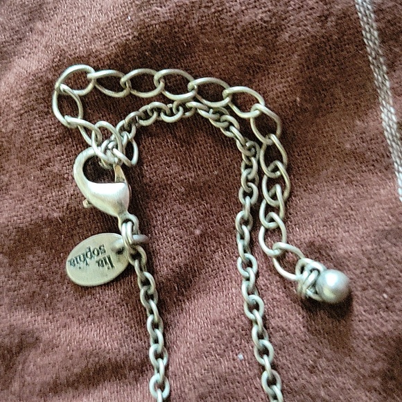 Vintage Lia Sophia bella cut crystal necklace - Picture 3 of 6